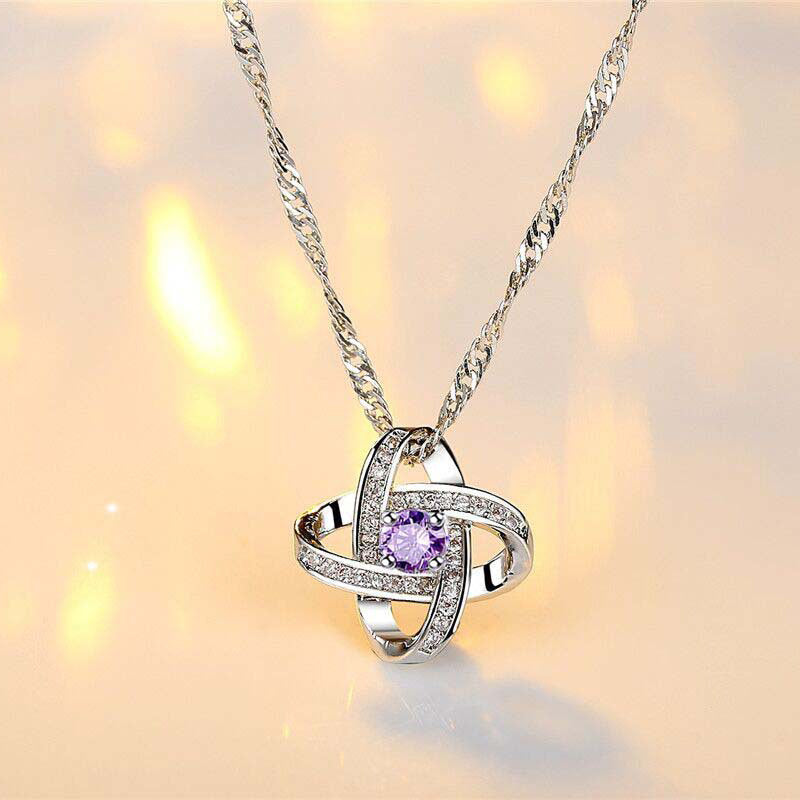 Schmuckset Halskette Ohrringe „Ewiger Stern“