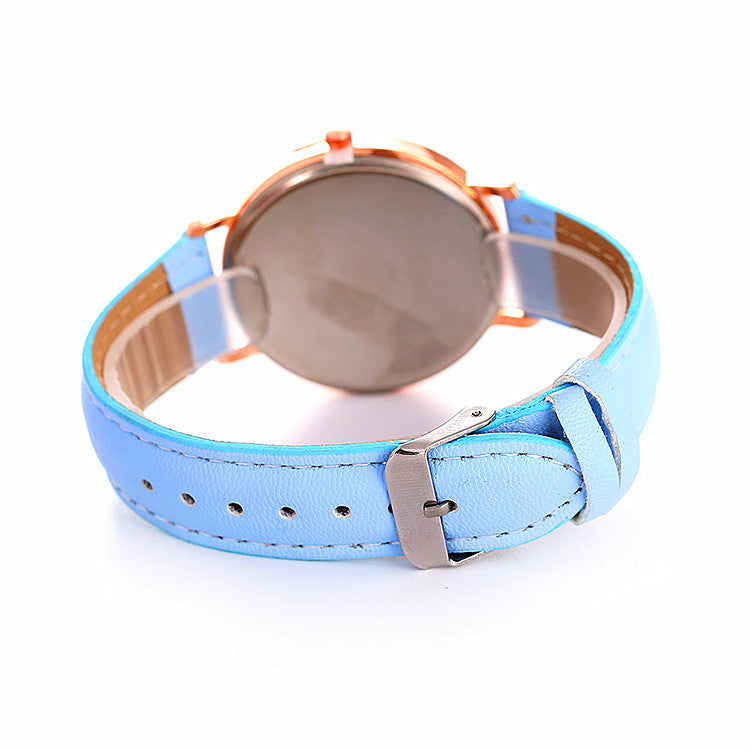 Relojes de mujer de cuarzo estilo simple de moda Relojes de pulsera Reloj de vestir para mujer