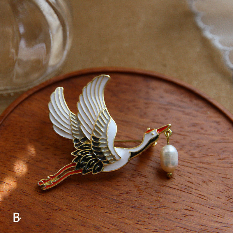 Korsage, Vintage, High-End, blendfreier Schmuck