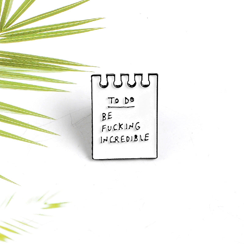 Broche de personalidad moderno