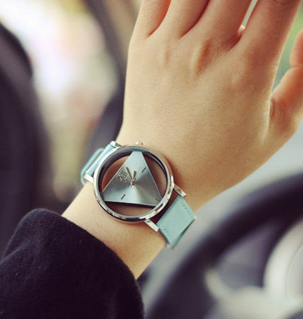 Mode Doppelseitige Hohl Koreanische Trend Studenten Paar Uhr