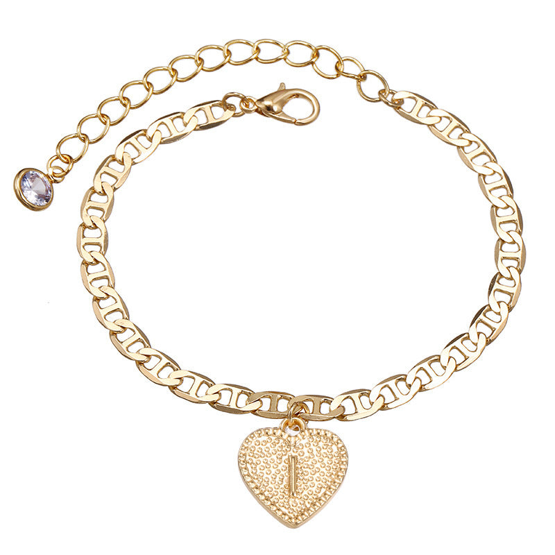 26 English Letters Fashion Men's And Women's Beach Chain