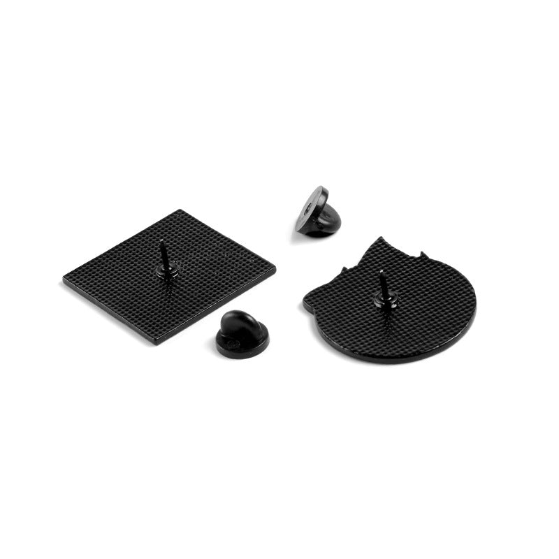 Pin esmaltado de gota de aceite con forma de collar para perro