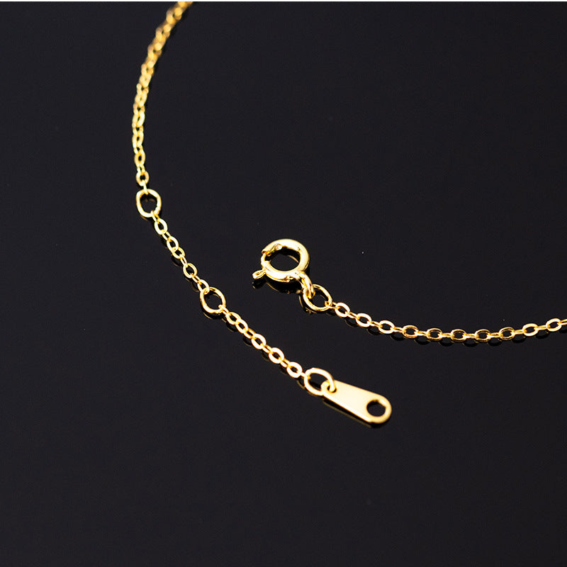 Einfaches Mode-Armband mit einzelner Kette, passend zu jedem Outfit, schmal