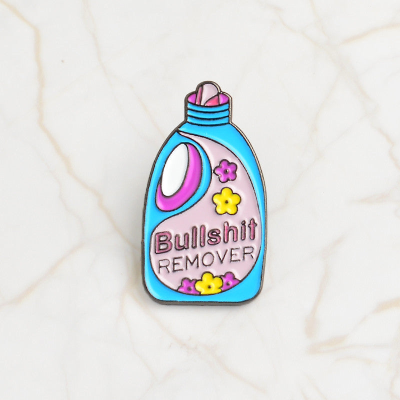 Broche con diseño de gota de aerosol
