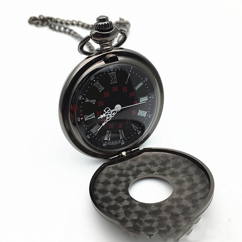 Klassische römische Doppelscheiben-Taschenuhr
