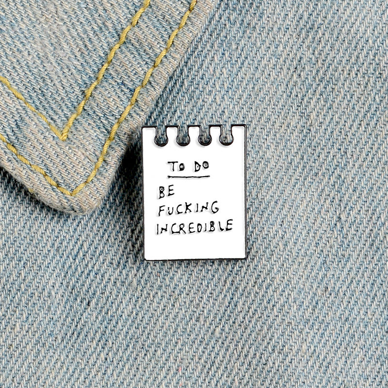 Trendy personality brooch