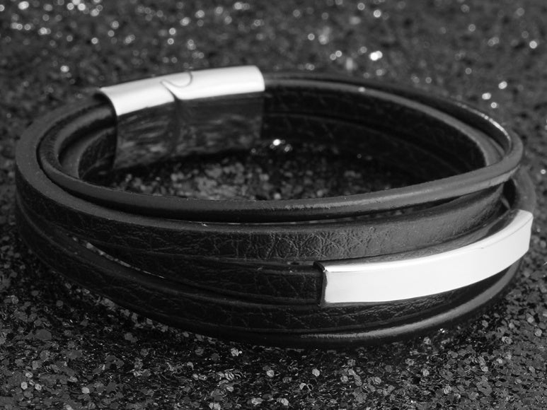 Armbänder aus echtem Leder für Herren