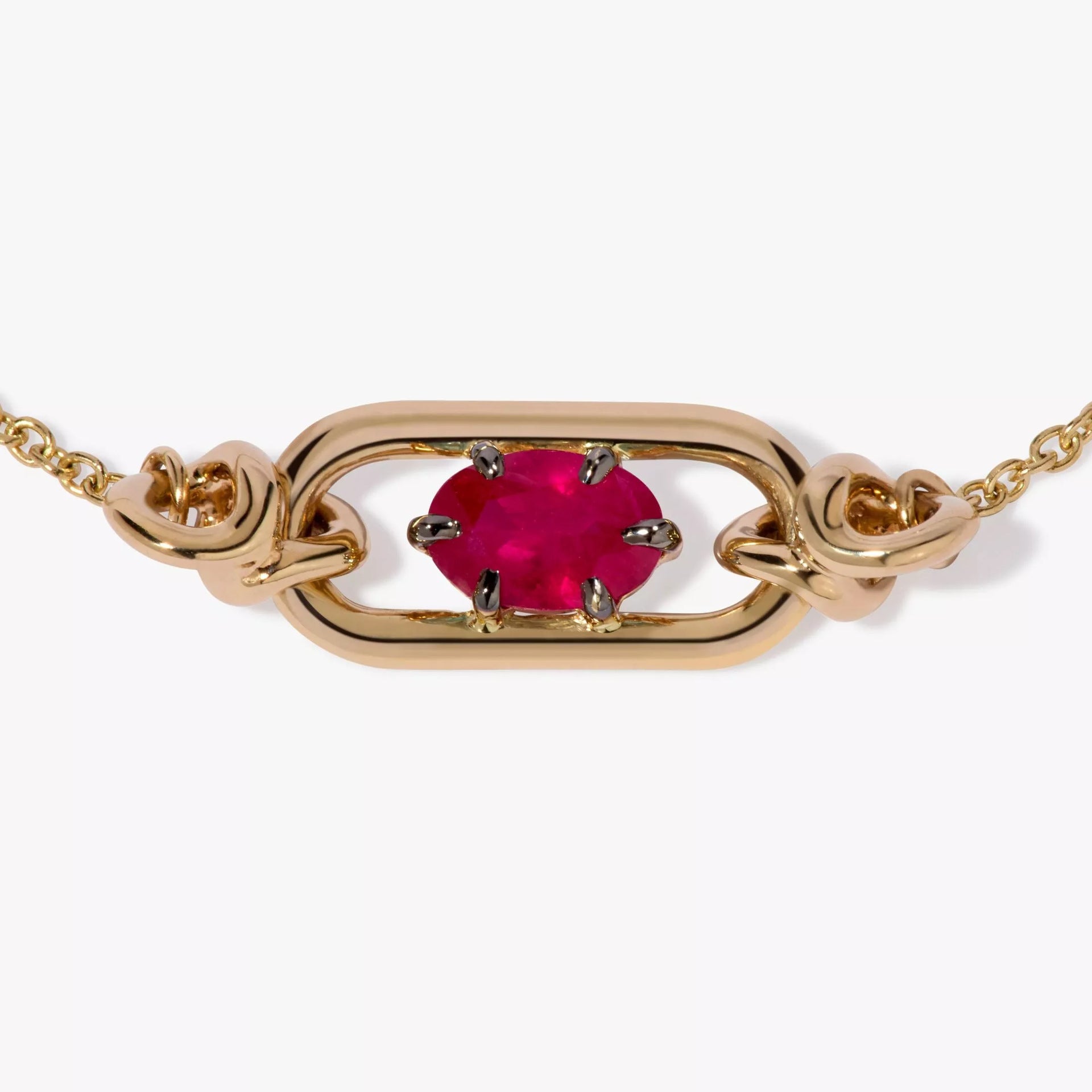 Natural Stone Twelve Birthstone Pendant Bracelet