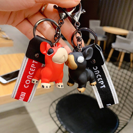 Puppy keychain