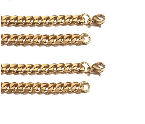 Titanium Steel Men's Classic Wing Pendant Necklace