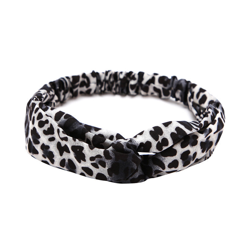 Women's Polka Dot Printed Bohemian Sweet Simple Hair Band