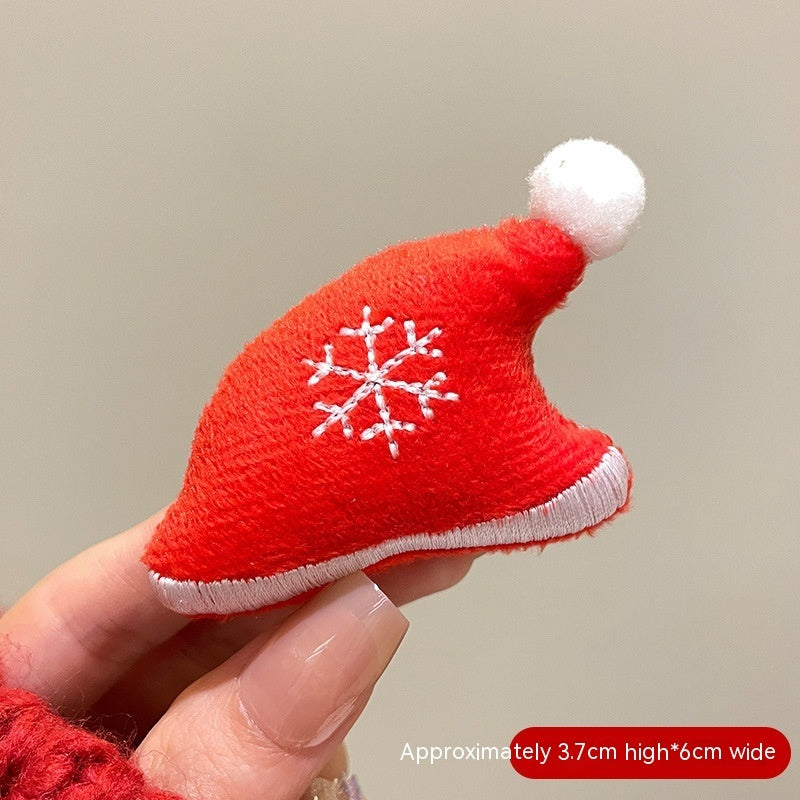 Cartoon Niedlicher Weihnachtsmann Brosche Weihnachts-Festival-Accessoires