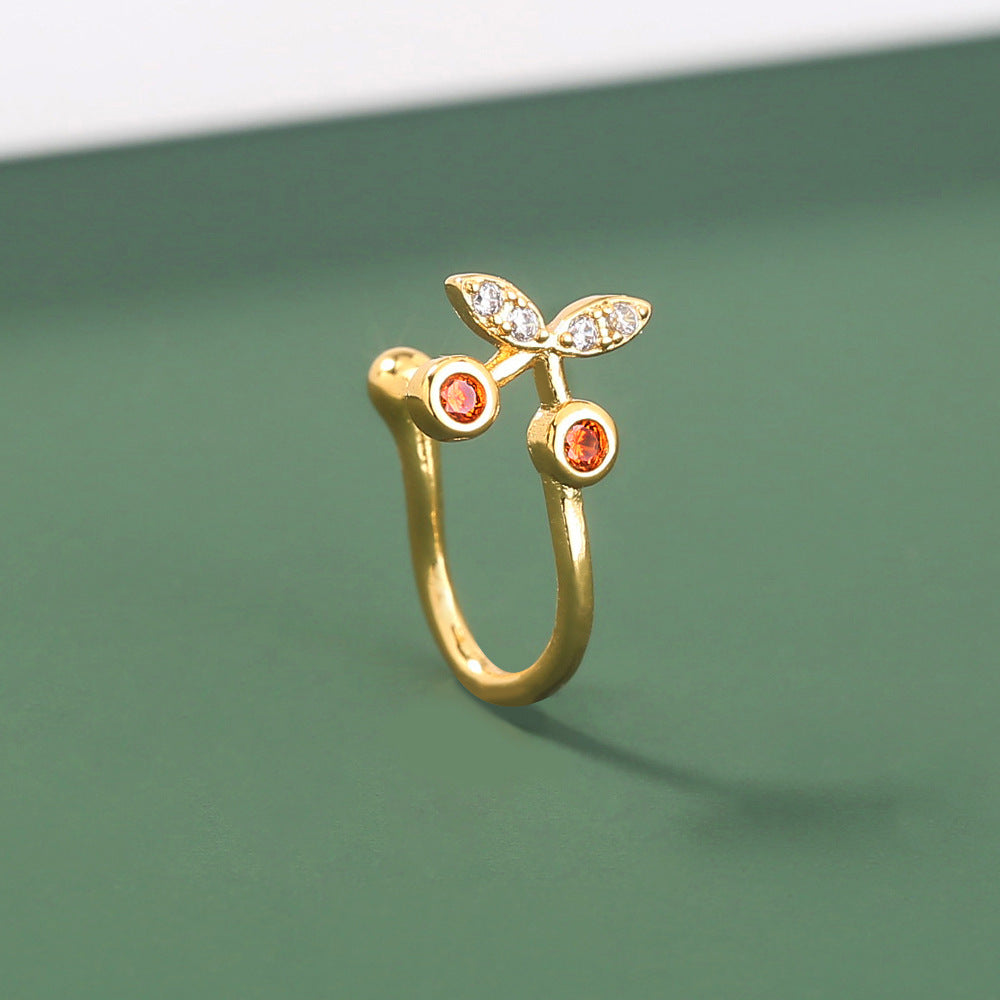 Anillos de nariz pequeños para mujer para perforaciones