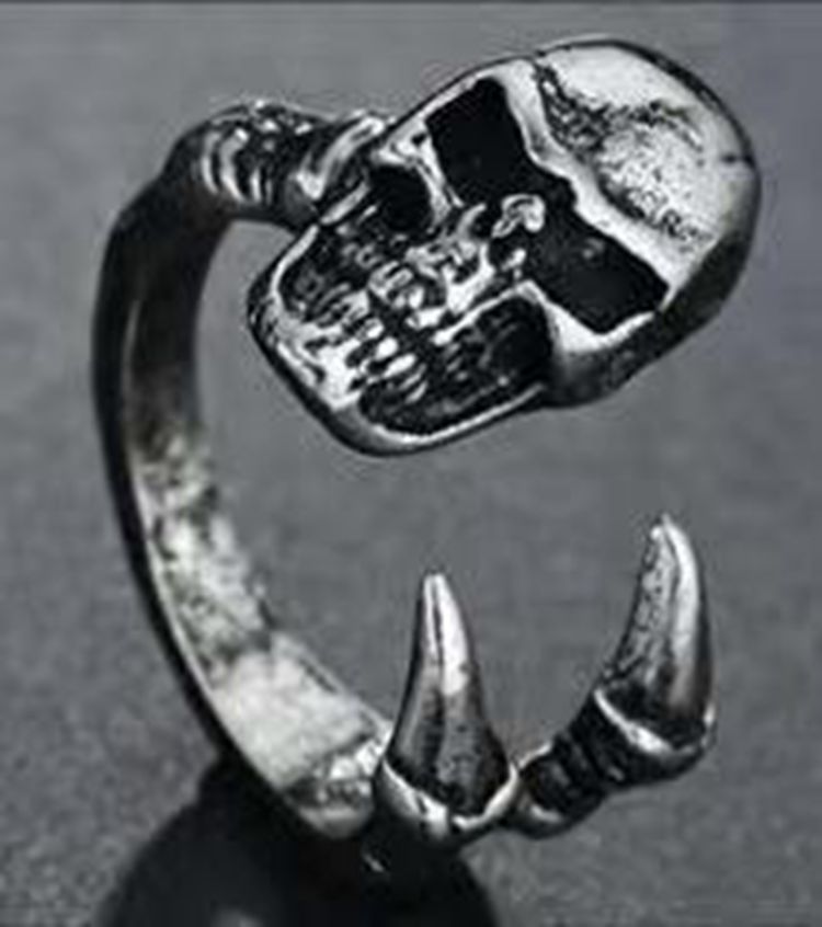 Anillo de pata ajustable para dedo índice, diseño de dragón, joyería de moda