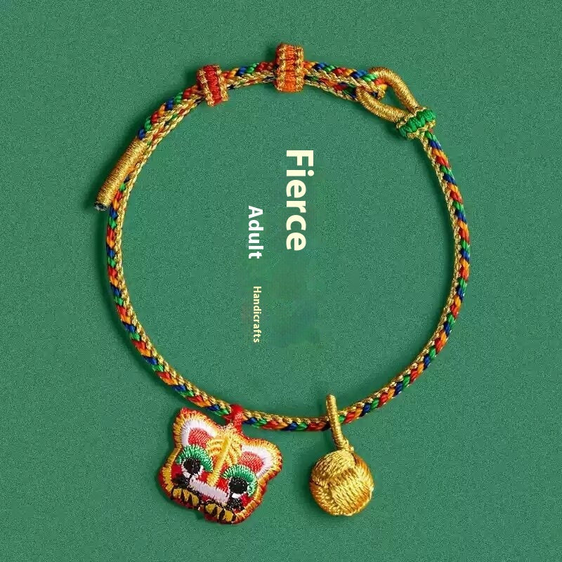 Dragon Boat Festival Colorful Rope Hand Weaving Bracelet