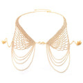 Cadenas corporales de borlas brillantes con diamantes para discoteca y playa, estilo europeo y americano, sexy