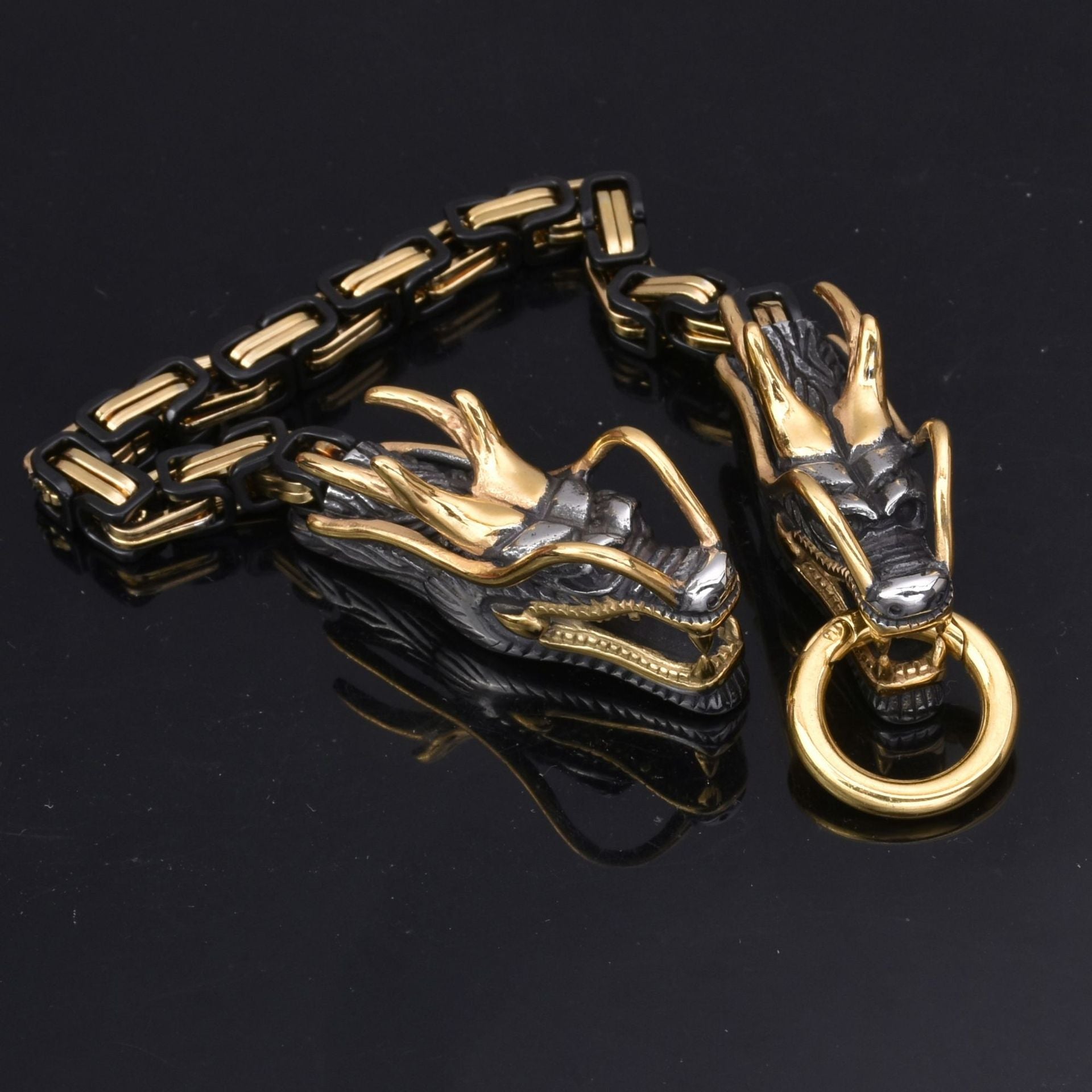 Men's Domineering Stainless Steel Faucet Bracelet