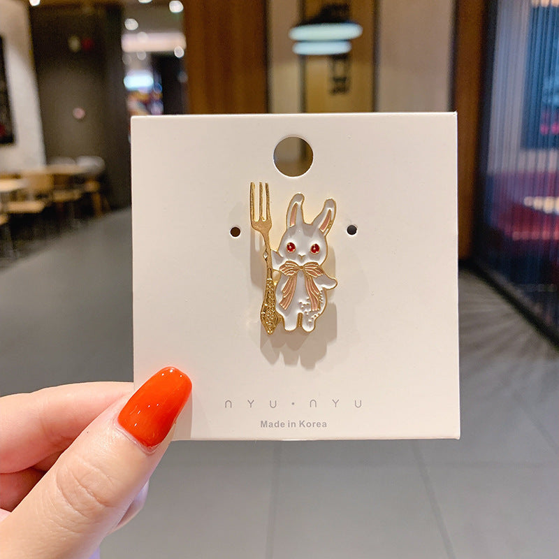 Accesorios todoterreno Broche de seguridad de dibujos animados Broche decorativo para escote