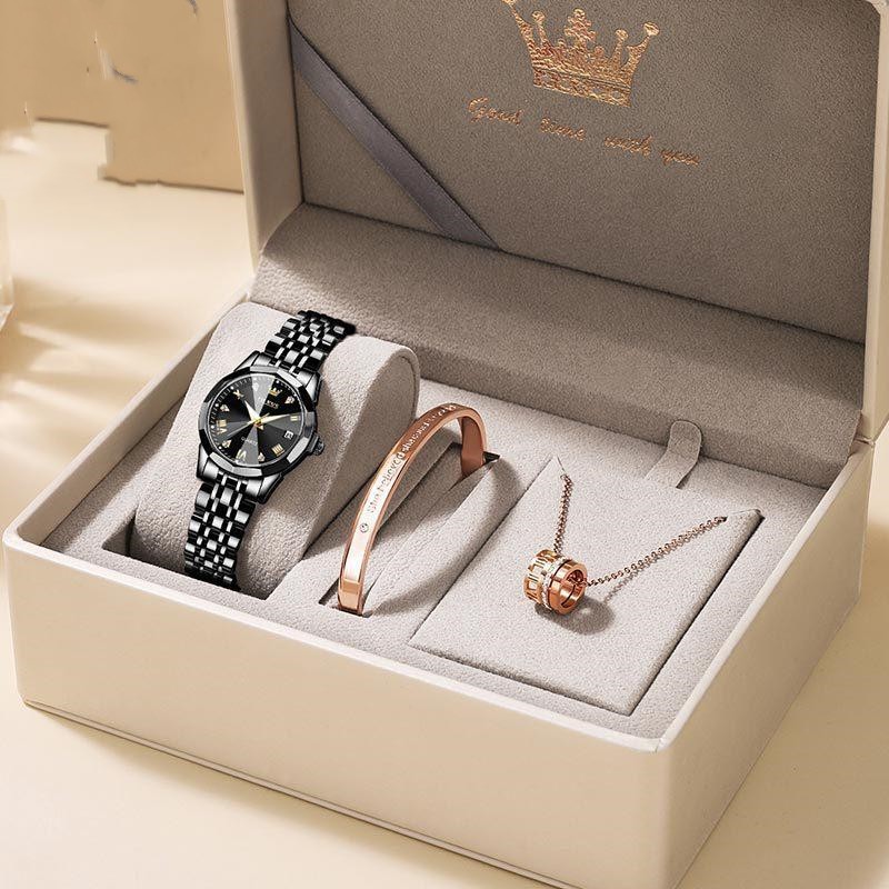 Quarz-Damenuhr-Geschenkbox