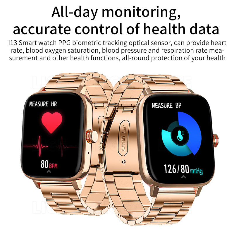 Pulsera ligera impermeable para correr con monitoreo de salud del sueño, reloj deportivo inteligente