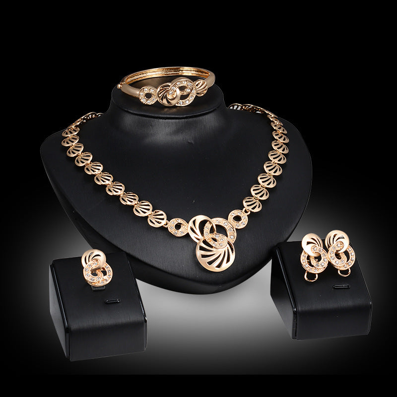 Schmuckset Halskette Ohrringe „Kreative Explosion“