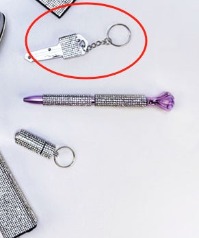 Colgante con mini navaja multiusos EDC