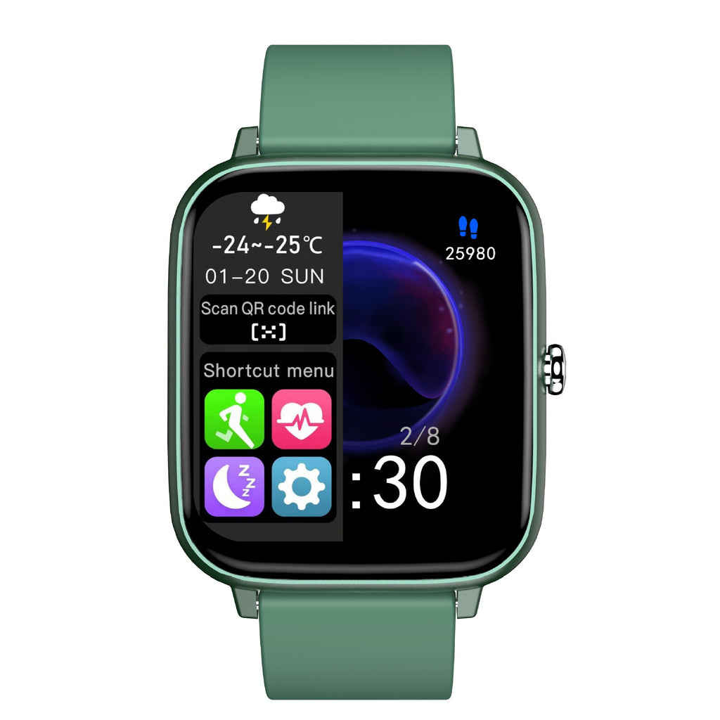 Smartwatch Bluetooth Anrufe Musikwiedergabe Vollbild-Touch-Modus