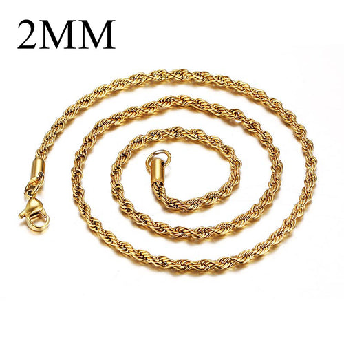 18 Karat vergoldete Kette