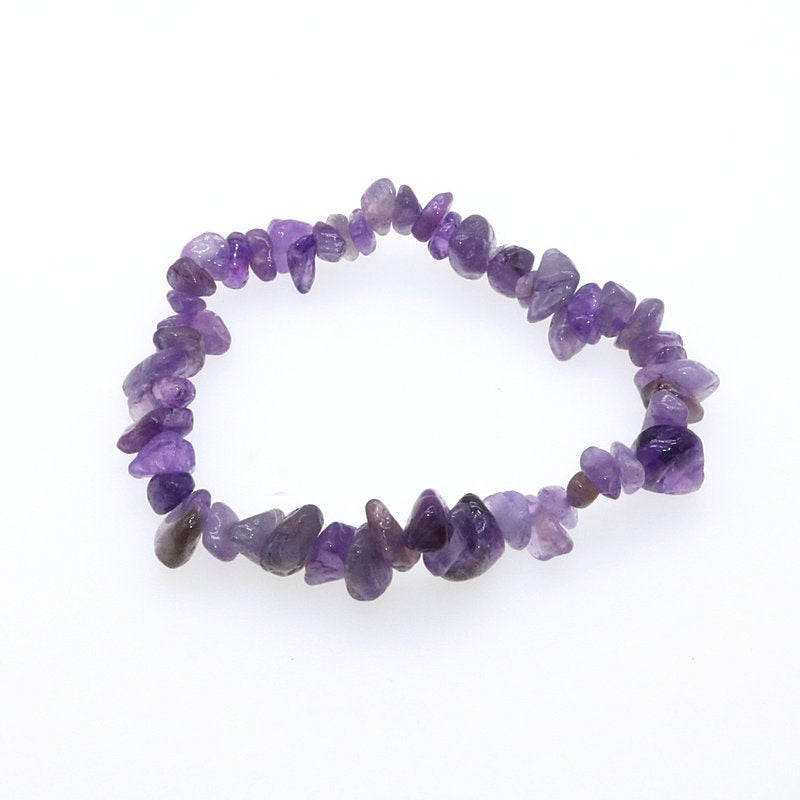 Pulsera de grava para mujer con personalidad y diseño irregular de moda
