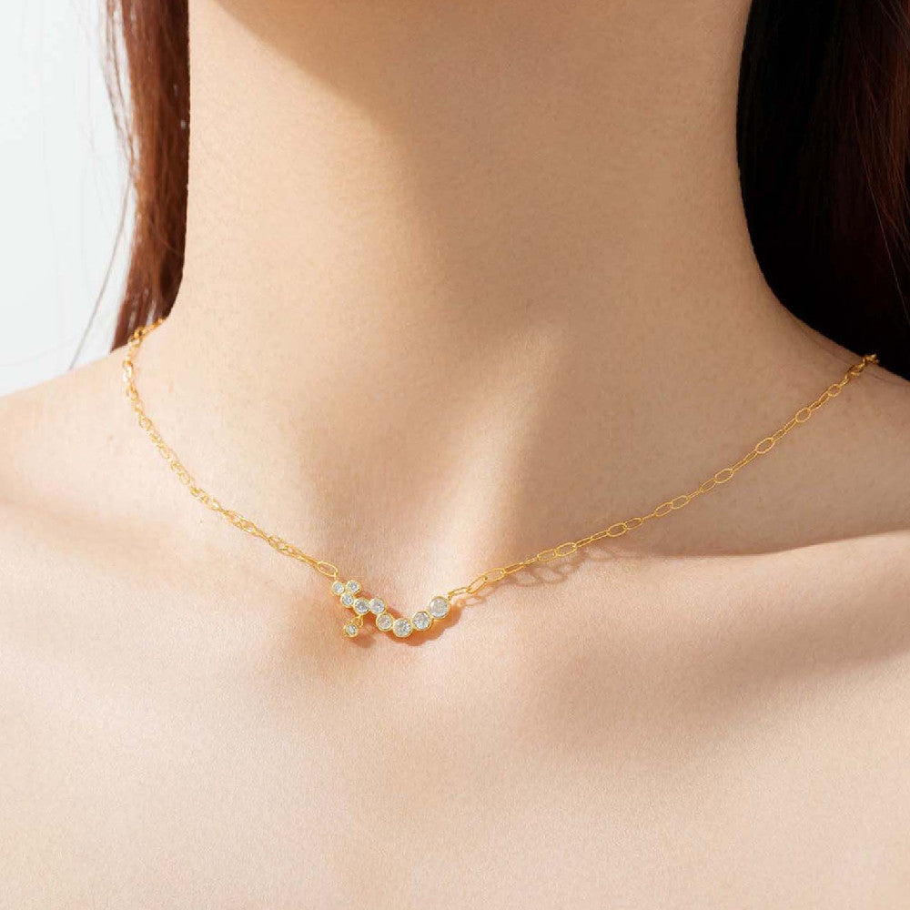 Retro Diamonds Necklace Bracelet For Women