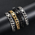 Pulsera de acero de titanio europea y americana