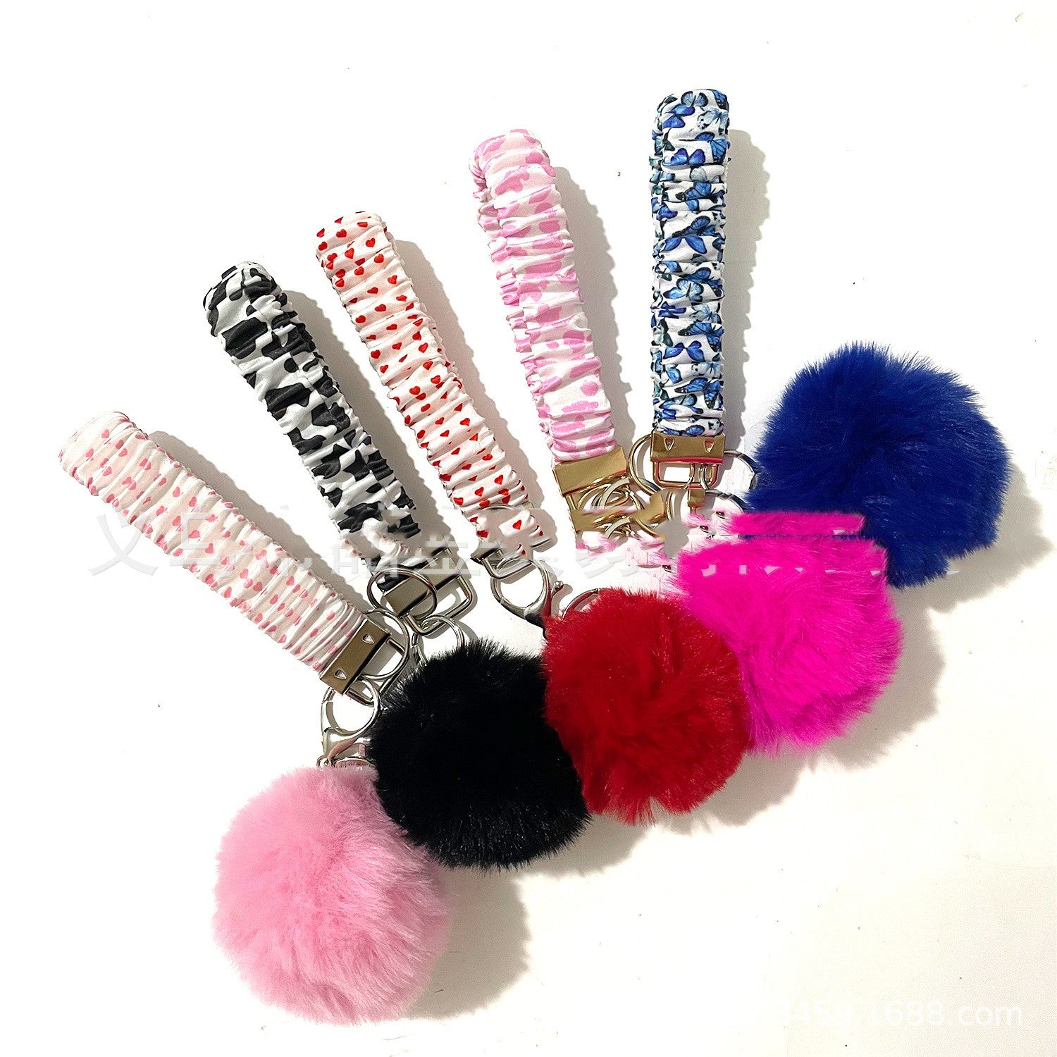 Llavero de pulsera, anillo de pelo de intestino grueso