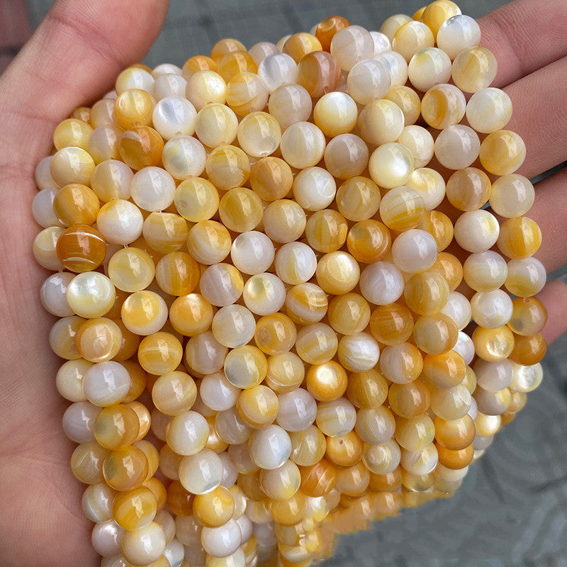 Accesorios de joyería con cuentas de bricolaje de ostra perla