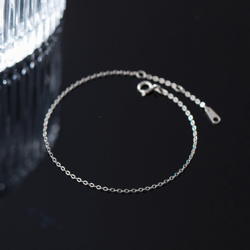 Simple Fashion Single Chain Bracelet All-match Slim