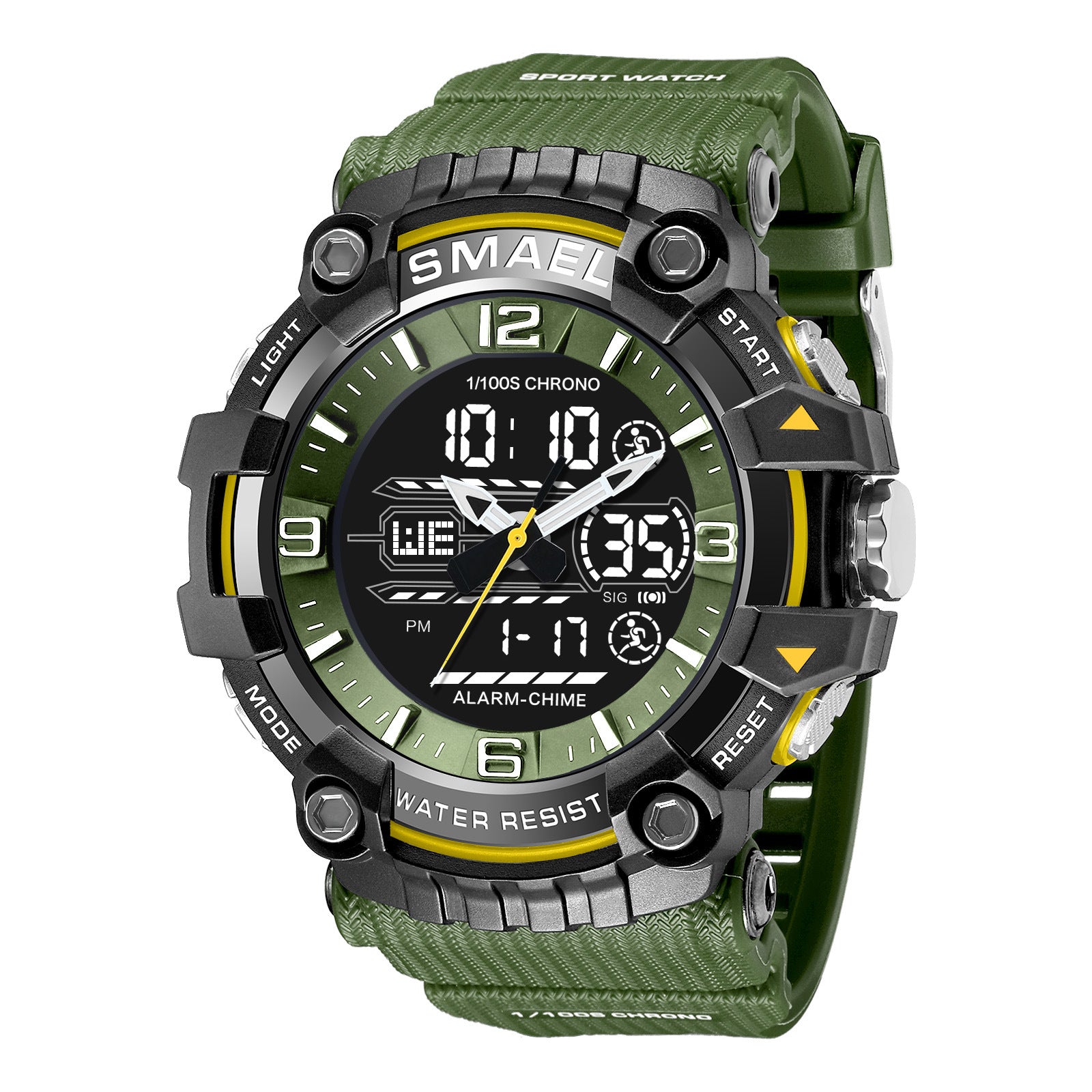 Outdoor Sport Wasserdichter Wecker Leuchtende Uhr