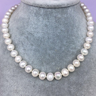 Collar de Perlas Naturales de Agua Dulce
