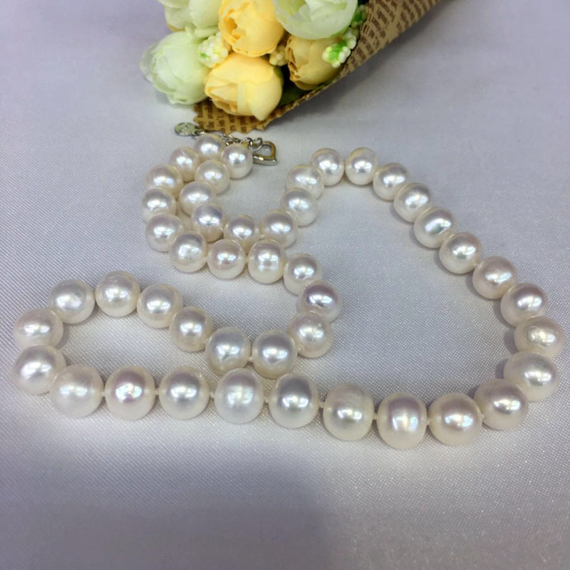 Collar de Perlas Naturales de Agua Dulce