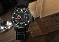 Top Luxusmarke NAVIFORCE Herren Sportuhren Herren Quarz Datum Uhr Mann Leder Armee Militär Armbanduhr Relogio Masculino