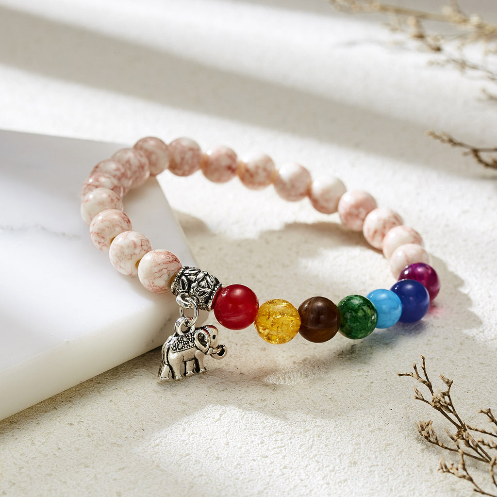 Yoga Balance Resin Bracelet Handmade