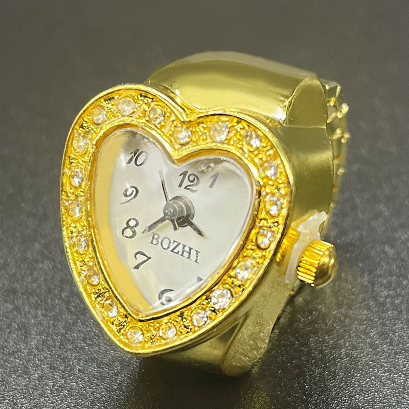 Neue digitale Ringuhr Studenten Schmuck Kreativität