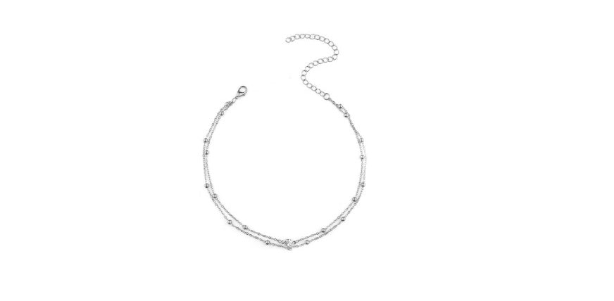 Europa und Amerika Sexy übertriebene Strand lässige Körperkleidung Kette Accessoires Diamant Anhänger Quaste Halskette Brustkette