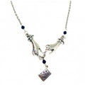 Tarot Witch Point Alphabet Necklace