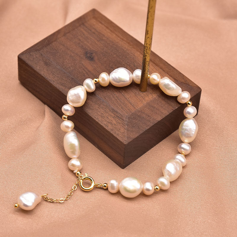 Pearl Bracelet Women's Design Sense Niche Turquoise