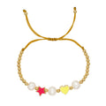 Pulsera de pareja de cobre con gota de aceite y corazón de durazno para el Día de San Valentín
