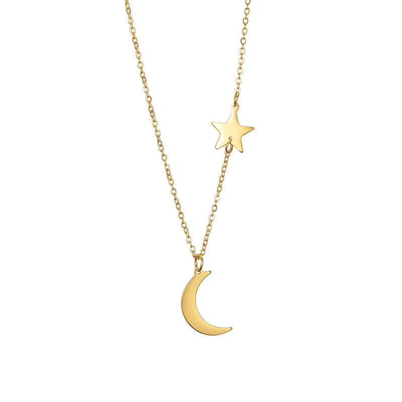 Stainless Steel Women's Cute Pendant Necklace