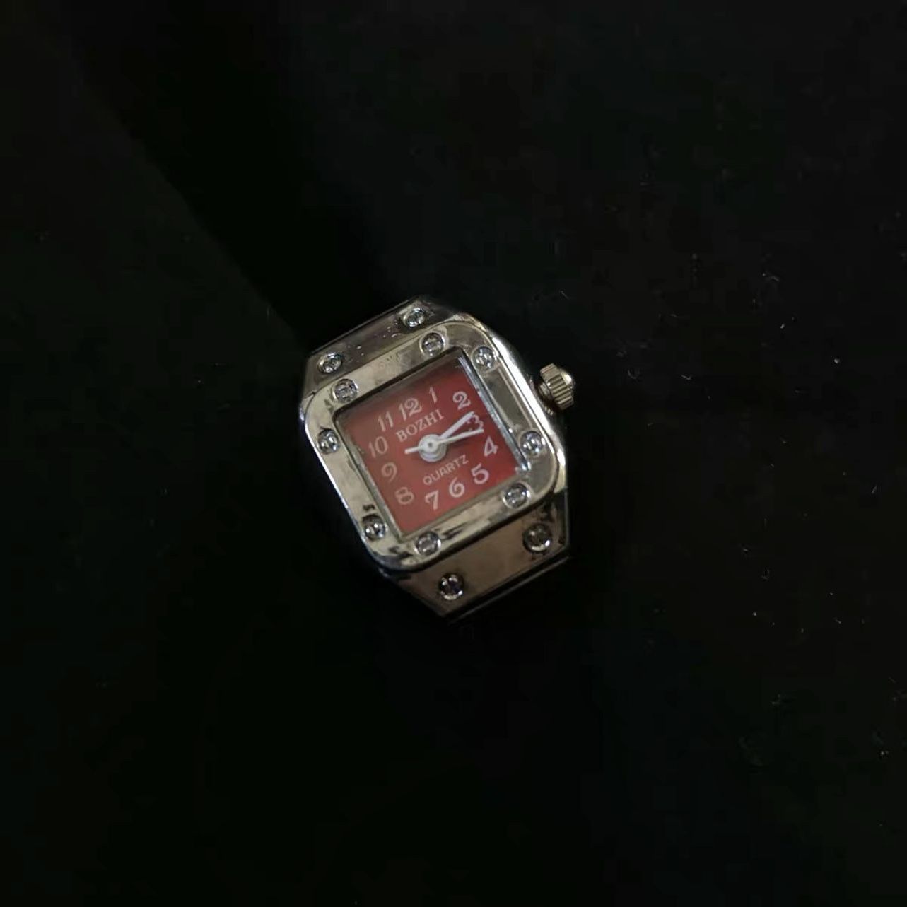 Vintage Paar Uhren Paar Stil Einfache Ringe