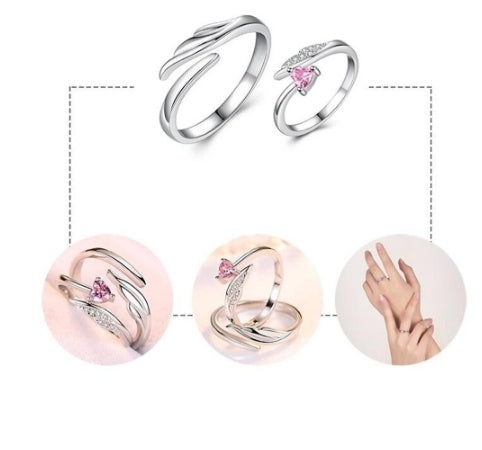 Regalo de San Valentín: Elegante corazón de diamante