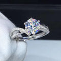 Zirkonring Verlobungsring