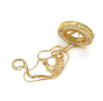 Collar con colgante de iniciales de la A a la Z clásico
